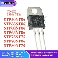 10PCS Brand New STP50NF06 STP55NF06 STP60NF06 STP65NF06 STP75NF75 STP80NF06 STP80NF70 TO-220 MOSFET 