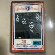 69/ kiss Music Tape Album Song i was made for lovin you (hard luck woman Song) hard rock Universal 7