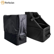 [Perfeclan] Folding Bike Storage Box, Bike Travel Bag, ,Waterproof Black Folding Bike Bag Storage Case for Transport