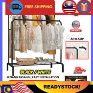 Ampaian Baju/ Rak Baju Besi Penyangkut Baju Ampaian Baju Penyidai Baju Laundry Rack Drying Rack Clot
