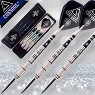 CUESOUL 90% Tungsten 22g/24g/26g Steel Tip Tungsten Darts with Slim Case