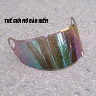 Kính AGUkính royal M136Kính asia m136-Kính thay thế cho mũ fullface Royal M136 fullface AGU fullf