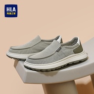 HLA/Hailan House Men's Shoes 2026 New Casual Shoes Comfortable Cover Feet Lightweight Breathable Mid