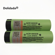 10pcs Dolidada 100% original 18650 battery 3400mah 3.7v rechargeable battery for panasonic NCR18650B