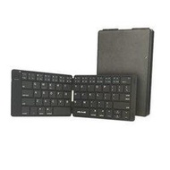 [9美國直購] 折疊鍵盤 Jelly Comb Ultra Slim Foldable BT Keyboard B047 Rechargeable Pocket Sized 適用iOS 安卓 微軟 黑/銀白