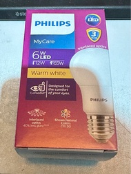 飛利浦 Philip MyCare e27 6W LED 暖白光燈泡 CRI 90