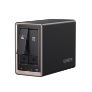 UGREEN NASync 2-Bay DXP2800 GT 8GB HDMI AMD DDR4 10GbE Network Attached Storage UP to 80TB Easy Setu