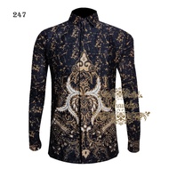 KEMEJA Arthawidya Slimfit Batik Shirt with ART 247 motif