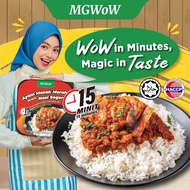 MGWoW HALAL Self Heating Rice Ayam Masak Merah 190g | Nasi Panas Sendiri Ready To Eat Camping Travel