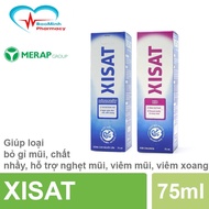 Xisat nasal spray for rhinitis, sea salt spray for newborns, daily nasal hygiene and nasal congestio