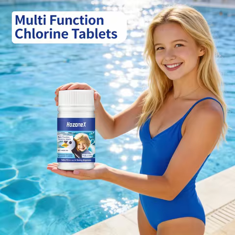 Pool Cleaning Tablets Fast Dissolving Clarify Water Remove Odor Dirt Stable Release Clean Spa Chlori