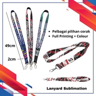 [CUSTOMIZED] BELIAN BORONG/ FREE CUSTOM TULISAN/ LANYARD SUBLIMATION PRINTING/ POLYSTER