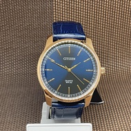 Citizen BH5003-00L Quartz Analog Blue Leather Strap Men's Watch