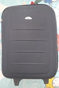 Beverly Hills Polo Club luggage 黑色行李箱 (密碼鎖壞了); 二輪; 19"x 14"x 8" 寸; 53L 公升; suitcase, baggage, luggag