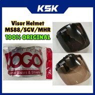 BOGO Visor 3 Button Black Cap Visor Helmet 2 Tone Helmet SGV MS88 SGV99 MHR VISOR BOGO CS2 Helmet MH