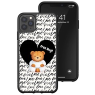 Hybrid Case iPhone 15 14 13 12 11 Pro Max Plus Mini XR Free hug FLN0147