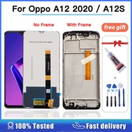 ◆✎6.2 inch Black lcd For Oppo A12 2020 Global LCD Display Touch Screen Digitizer Assembly With Frame