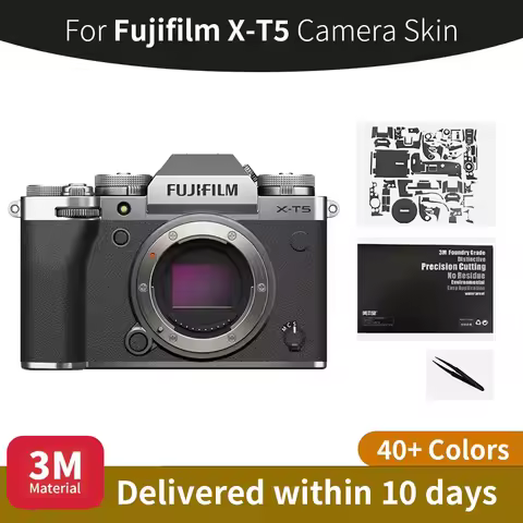 For Fujifilm xt5 Skin,Fujifilm X-t5 Camera Sticker,Scratch-resistant protective film, full coverage 