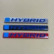 Logo * HYBRID For Honda Cars Metal Work Size * 1.8 x 14.5 cm Per Piece