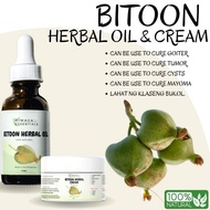 Hiwaga Essentials | Pure Bitoon Herbal Oil with Cream 50g | Gamot sa bukol | goiter herbal | tumor h