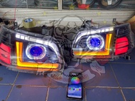 Lampu Headlamp Custom Grandmax Projector Proji LED Demon Eyes Rgb Android Handphone