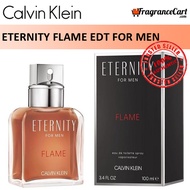 Calvin Klein Eternity Flame EDT for Men (100ml) Eau de Toilette cK Fire Red [Brand New 100% Authentic Perfume/Fragrance]