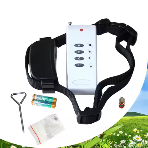 Remote Control Vibration and Beep Dog Training Collar100G2280 AB 2 Level Without Shock Electric Pet 