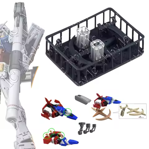 For Fat Cat Model 1/100 RX-78-2 Ver. 2.0 Enlarged RG MGU RESIN Core Fighter Wheels Aircraft Display 