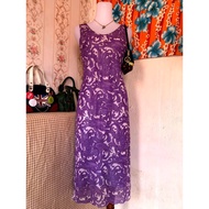 CLASSIC 90S PAISLEY MIDI DRESS