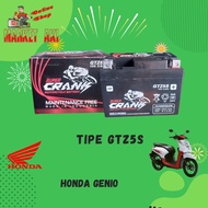 aki motor kering honda genio