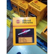 SRC Blind Rivert - Size :5/32 x 3/8   ( 1K/Box & 10K /Carton) Model : SRC-AS538