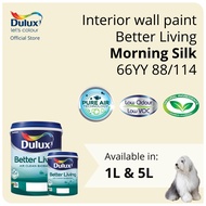 Dulux Interior Wall Paint - Morning Silk (66YY 88/114) (Better Living) - 1L / 5L