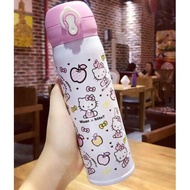 500ml Thermal Flask Bottle Kids Stainless Steel Doraemon Hello Kitty Totoro Unicorn Botol Air Tahan 