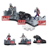 21年9月預訂！全新未使用 行版/日版 Banpresto 特攝 Stagement 超人迪加 / 邪惡迪加 / 超古代狛犬怪獸 蓋迪 Ultraman Tiga 組立式景品