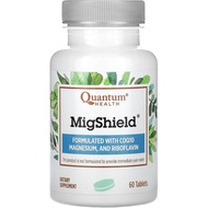 Quantum Health MigShield Magnesium Supplements with Riboflavin & CoQ10, The Power of Magnesium in Ea