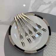 Fruit Fruit Fork Stainless Steel Household High-End Fruit Pick Fruit Pick Fork Fruit Pick Fork Fruit