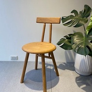 樸拾木製 | 實木圓椅 | 白橡木 | 胡桃木