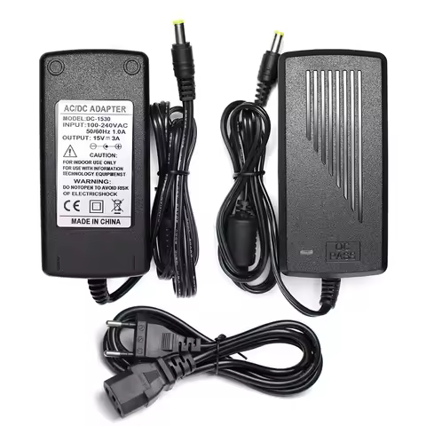 AC DC 15V Power Adapter Supply 15V 1A 2A 3A 4A 5A 15 V Universal Power Adapter Supply AC TO DC Adapt