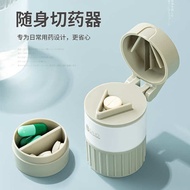 medicine pill box pill box Medicine Dispenser One-Quarter Pill Cutter Cutting Pill Dividing Cutter M