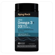 ultra Omega 3 + D3 60 Softgels