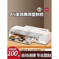 [READY STOCK] Deli GQ405 Plastic Sealing Machine Office Household Small Photo Plastic Machine Photo 