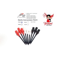 Soft Tip Dart Conversion Point - HP Conversion Point - 28mm (Black, White & Red)