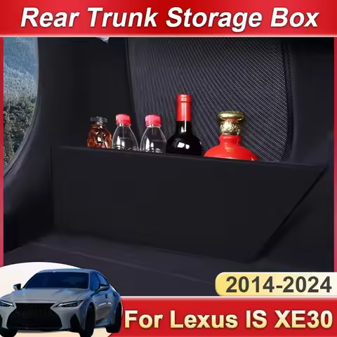 For Lexus IS XE30 2014~2024 2018 2020 MK3 Car Trunk Storage Partition Multifunction Storage Box Auto