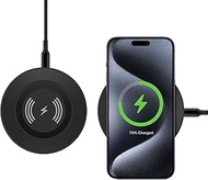 Wireless Charging Pad, 15W Fast Wireless Phone Charger Station for Samsung Galaxy S24 Ultra S24+ S23 S22 S21 FE S20 S10 S9, Wireless Charger for iPhone 15 14 13 12, Google Pixel 8/8 Pro/7a/7 Pro/7/6/5