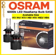 OSRAM 6000k LED Headlight Ease Car LED Bulb H1, H4, H7, H11, HB3/4, HIR2
