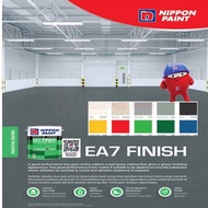 5L Nippon EA7 epoxy floor paint (FREE 7" ROLLER SET) cat lantai rumah epoxy cat lantai cat lantai simen expoxy flooR