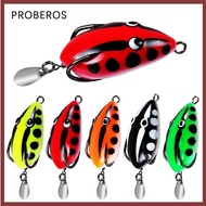 [DT] Umpan Katak 4cm/5.6g Soft Frog Fishing Lure Mini Soft Lure Double Hooks Top Water Ray Frog Arti