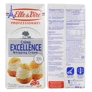 Elle & Vire Excellence Whipping Cream 1L