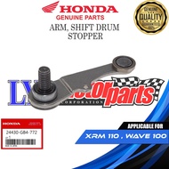 HONDA ARM, SHIFT DRUM STOPPER FOR XRM 110 | WAVE 100 || 24430-GB4-772