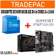 Gigabyte B760M DS3H AX DDR4/B760 GAMING X AX DDR4/B760M AORUS ELITE AX D5/ B760M DS3H AX DDR5 &amp;Intel CORE i5-13400 (Inte